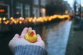 Travel Duck in Delft, Holland Royalty Free Stock Photo