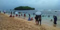 Travel with family on Gunungkidul Beach, Yogyakarta, Indonesia 2