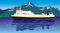 Travel - ferry boat Royalty Free Stock Photo