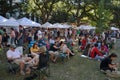 Travel-Festivals-New Orleans-Jackson Square filled with People Royalty Free Stock Photo