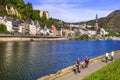 Medieval Cochem town in Germany Royalty Free Stock Photo