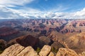 Travel in Grand Canyon, scenic view panorama landscape, Arizona, USA Royalty Free Stock Photo