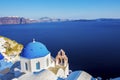 Travel holiday concept photo. Santorini island / Greece Royalty Free Stock Photo