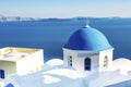 Travel holiday concept photo. Santorini island / Greece Royalty Free Stock Photo