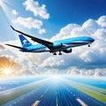 travel holiday plane aeroplane wing flight aerodrome Royalty Free Stock Photo