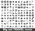 Travel icon Royalty Free Stock Photo