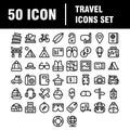 Ss template uploadTravel Icons Vector Set, Great for All Purposes like Print Web or Mobile Apps