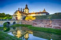 Travel Ideas and Concepts. One of The Gates of Nesvizh Castle