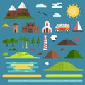 Travel Island Landscape Creator Set