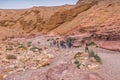 Travel in Israel. The Red Canyon to the Arava Road Royalty Free Stock Photo