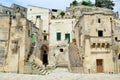Travel in Italy, the city of stones, Matera Royalty Free Stock Photo