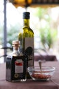 Travel Italy: still-life with olive oil