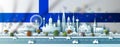 Travel landmarks Finland city with celebration finland independence day