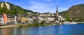 Travel and landmarks of Germany - medieval town Cochem popular for river cruises Royalty Free Stock Photo