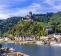 Germany travel e scenic medieval towns. Cochem Royalty Free Stock Photo