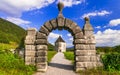 landmarks of Slovenia - Devils tower