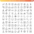 Travel Line Icons