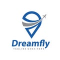 Travel Logo. Airlines, Aviation Logo Vector