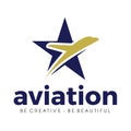 Travel Logo. Airlines, Aviation Logo Vector