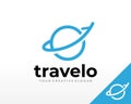 Travel logo design. Travel Agency Logo Vector Inspiration Royalty Free Stock Photo