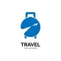 Travel logo design template vector