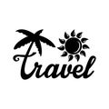 Travel logo. vector illustration