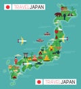 Travel Map of Japan