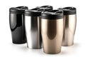 Travel Mug: Insulated travel mugs with lids are a popular choice for people on-the-go.