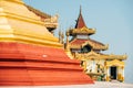 Travel Myanmar, Buddhist Temple Royalty Free Stock Photo