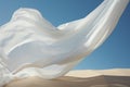 Sahara sky sand texture desert dune hot travel landscape nature blue dry Royalty Free Stock Photo