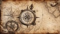 travel and nautical theme grunge background Royalty Free Stock Photo