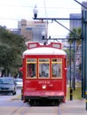 Travel-New Orleans-Streetcar on Canal Street