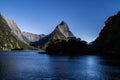 Milford Sound cruise view, New Zealand Royalty Free Stock Photo