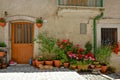 The town of Civitella Alfedena, in the middle of the Abruzzo mountains.