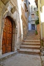 The medieval town of Castelcivita in the province of Salerno, Italy.