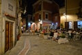 Tourism in San Nicola Arcella, a small town in the Calabria region Royalty Free Stock Photo