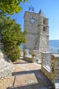 The old medieval town of Oliveto Citra in the Campania region, Italy.