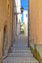 The old medieval town of Oliveto Citra in the Campania region, Italy.