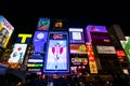 Travel in OSAKA, JAPAN The Glico Man billboard, Giant Spider Crab in Dontonbori, Namba