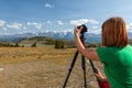 Travel photographer Royalty Free Stock Photo