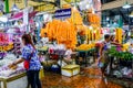 Flowers In All Shapes, Forms And Color In The Flower Market Pak Khlong Talat Bangkok Thailand