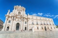 Travel Photography from Syracuse, Italy on the island of Sicily. Cathedral Plaza.