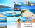 Travel picture collage Royalty Free Stock Photo