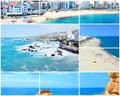 Travel picture collage Royalty Free Stock Photo