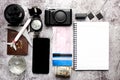 Travel planning during covid-19 Royalty Free Stock Photo