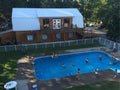 Travel pool campground