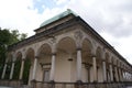 Queen Anne`s Summer Palace, Belvedere, Renaissance building at Prague Castle in the Royal Garden, Czech Republic Royalty Free Stock Photo