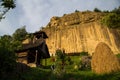 Travel Romania Corbii de Piatra Stone Monastery Royalty Free Stock Photo