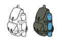 Travel rucksack