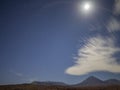 Travel through San Pedro de Atacama in the Chilean Desert Royalty Free Stock Photo